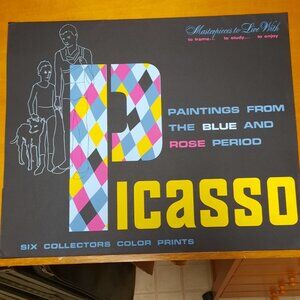 Art Prints, Portfolio Collection of 6 Picasso Prints